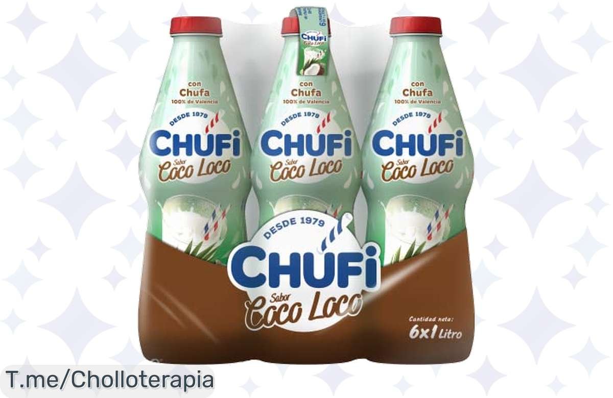 ¡Chufi Coco Loco: 6L de pura delicia de chufa y coco a precio de locura!