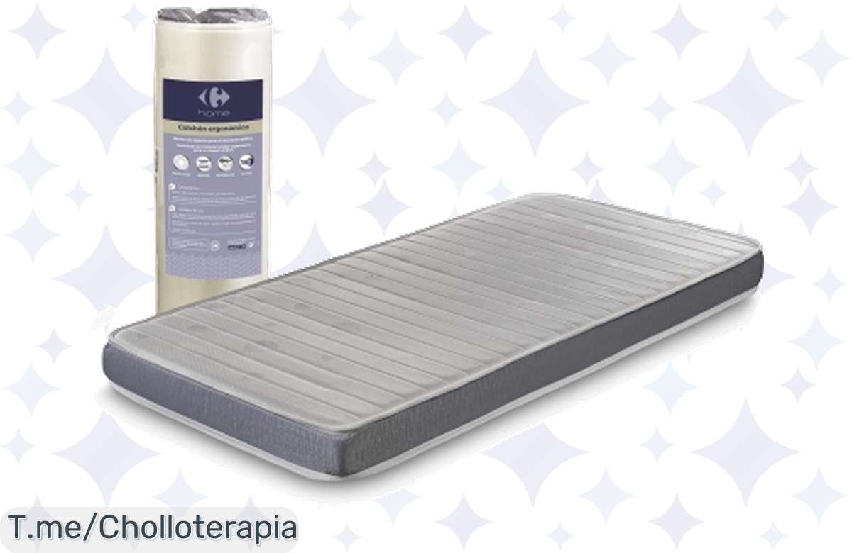 ¡Colchones Carrefour Home 90×190 cm a precio de locura!
