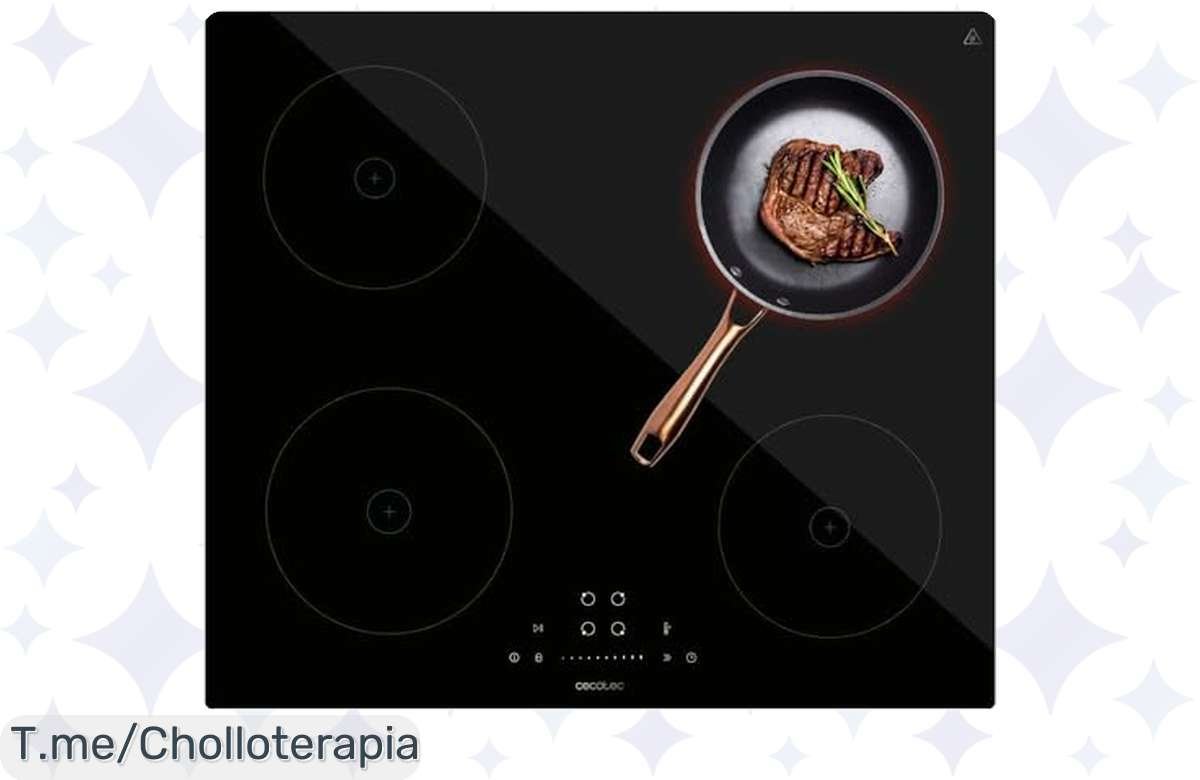 ¡Corre por tu Placa de Inducción Cecotec Bolero Squad I 7200W, tu cocina lo pide a gritos!