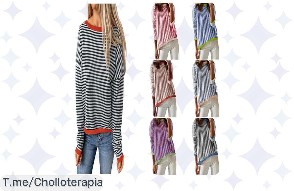 ¡Descuento 50%! Jersey Mujer Cuello Redondo: El Look Chic que Necesitas Ahora