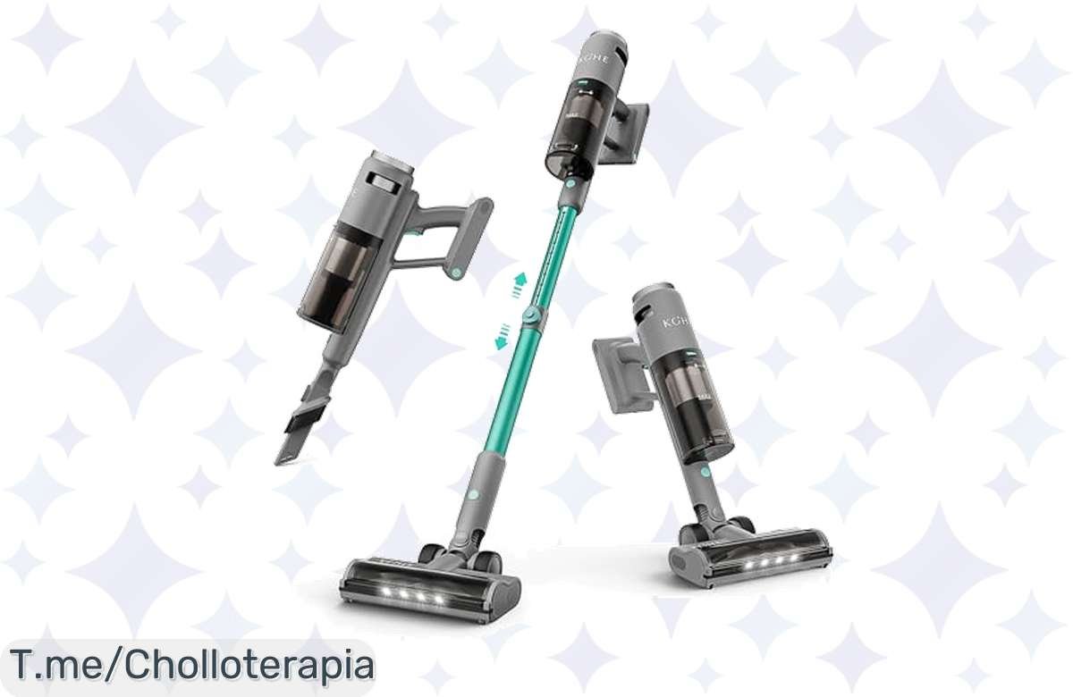 ¡Descuento de locura en KOHE S10: Tu aspiradora sin cable ideal para mascotas!