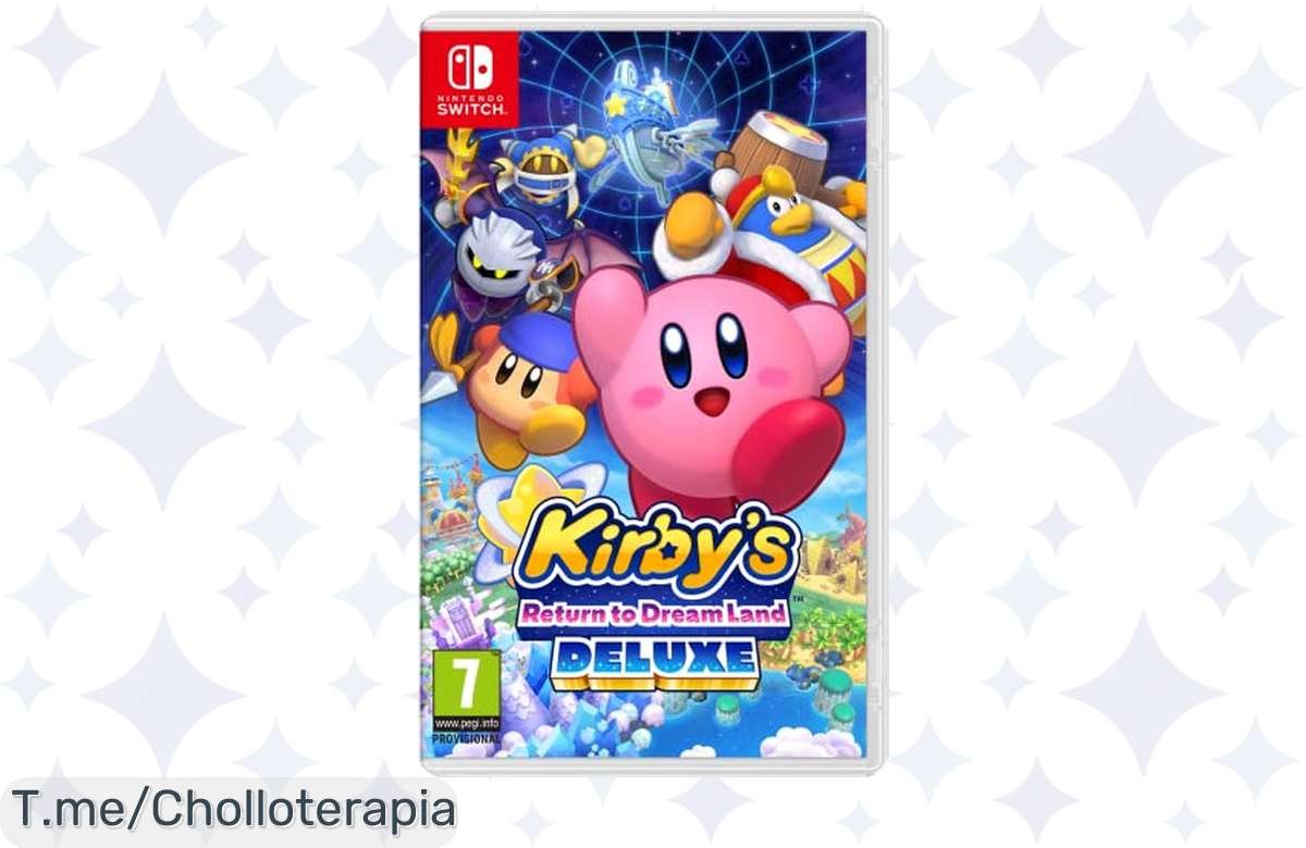 ¡Descuento de locura en Kirby’s Return to Dreamland Deluxe! Disfruta con tus amigos por menos.