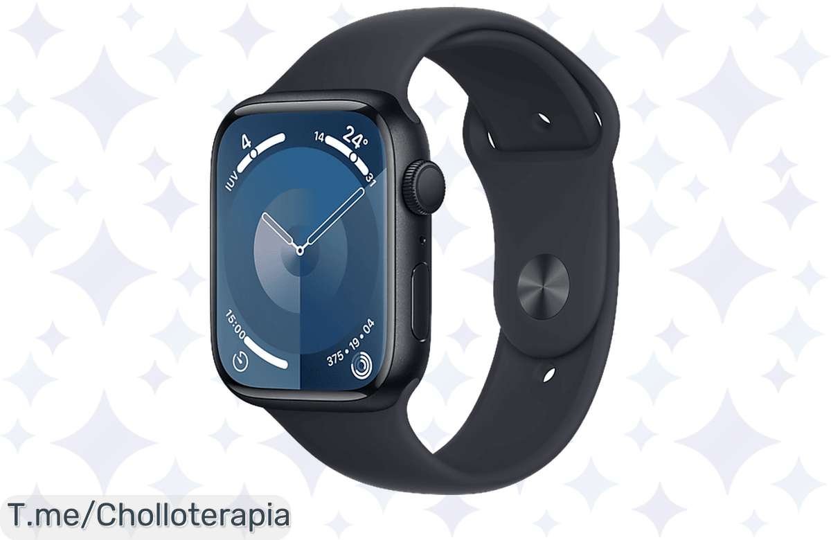 ¡Descuento loco en Apple Watch Series 9 GPS 45 mm! Corre antes de que vuele.