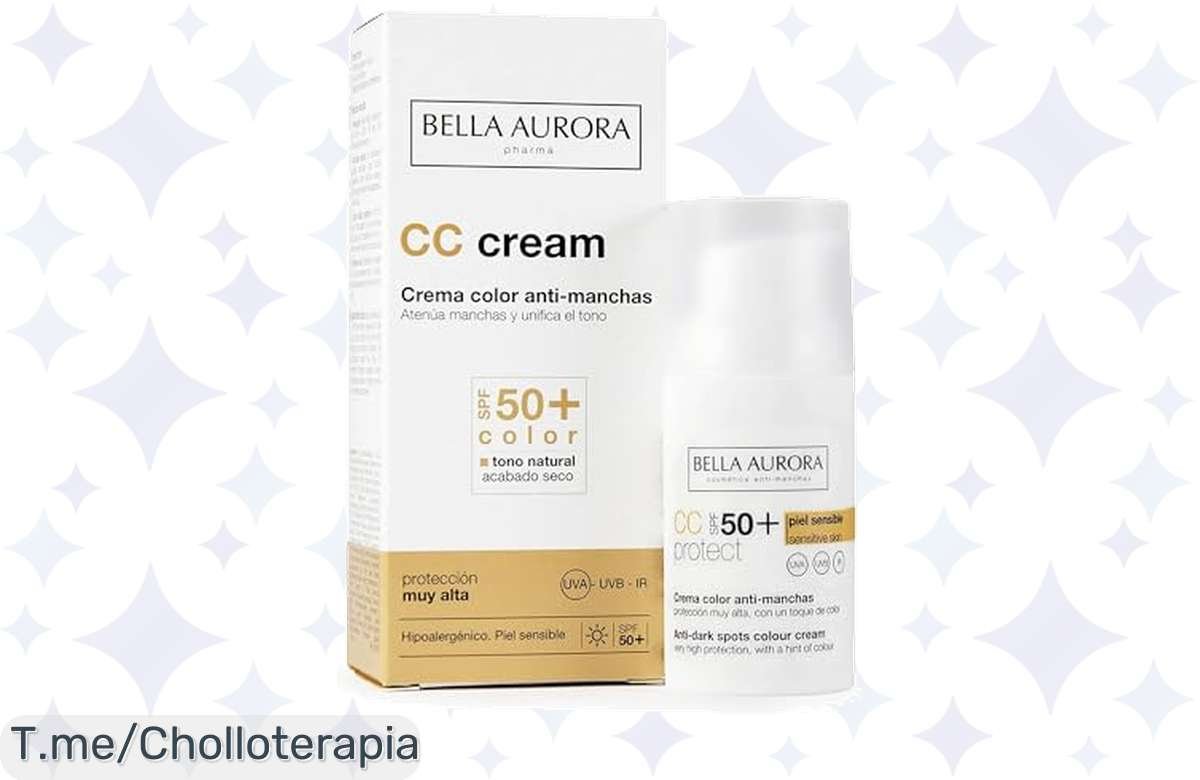¡Descuentos de locura en Bella Aurora: Tu crema facial antimanchas con SPF 50+ a precio de ganga!