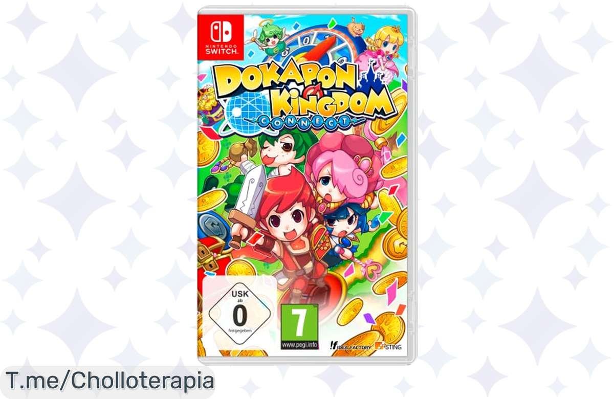 ¡Dokapon Kingdom: Connect para Switch a precio de risa!