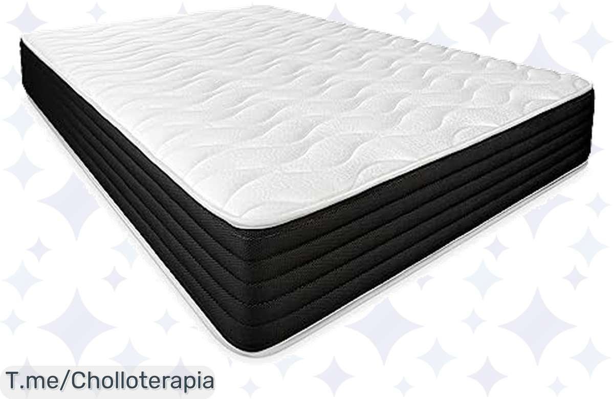 ¡Duerme Como Rey por Menos: Colchón Viscoelástico Reversible en Oferta!