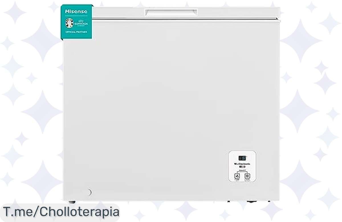 ¡El Congelador Hisense que Necesitas: 191L y 135h de Autonomía en Oferta!