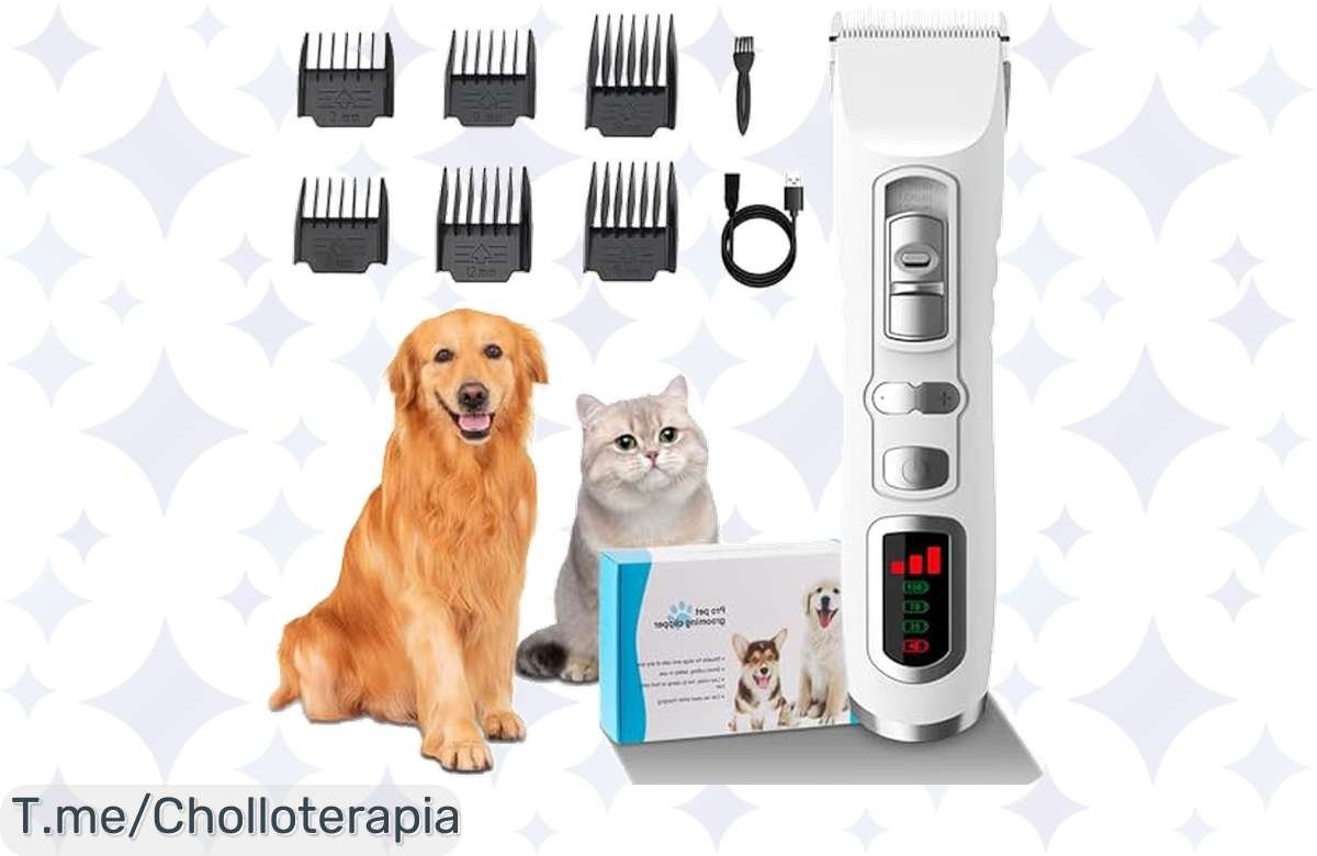 ¡El Cortapelos Top para Tus Mascotas a Precio de Risa!