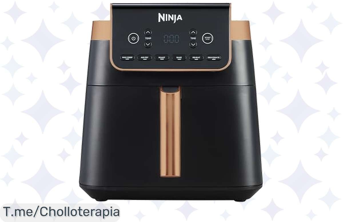 ¡Freidora de Aire Ninja MAX PRO 6,2L a Precio Loco, Cocina Saludable y Crujiente Hoy!