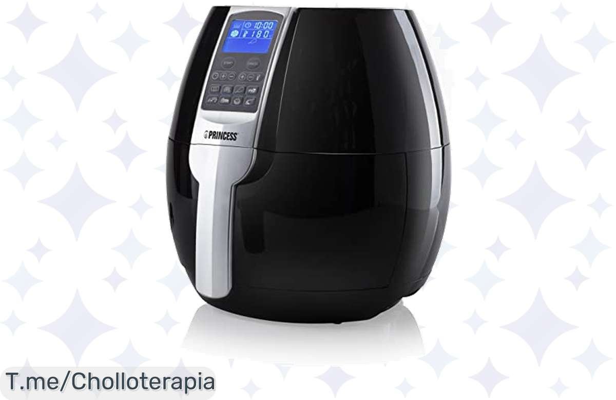 ¡Freidora sin aceite Princess 182020 a precio loco, cocina sana y rápido!