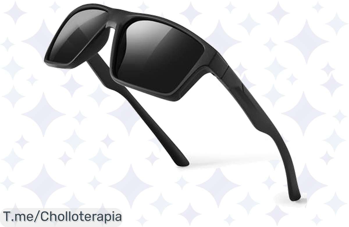 ¡Gafas de sol retro polarizadas con UV400 al 66% menos! Corre antes de que se agoten!