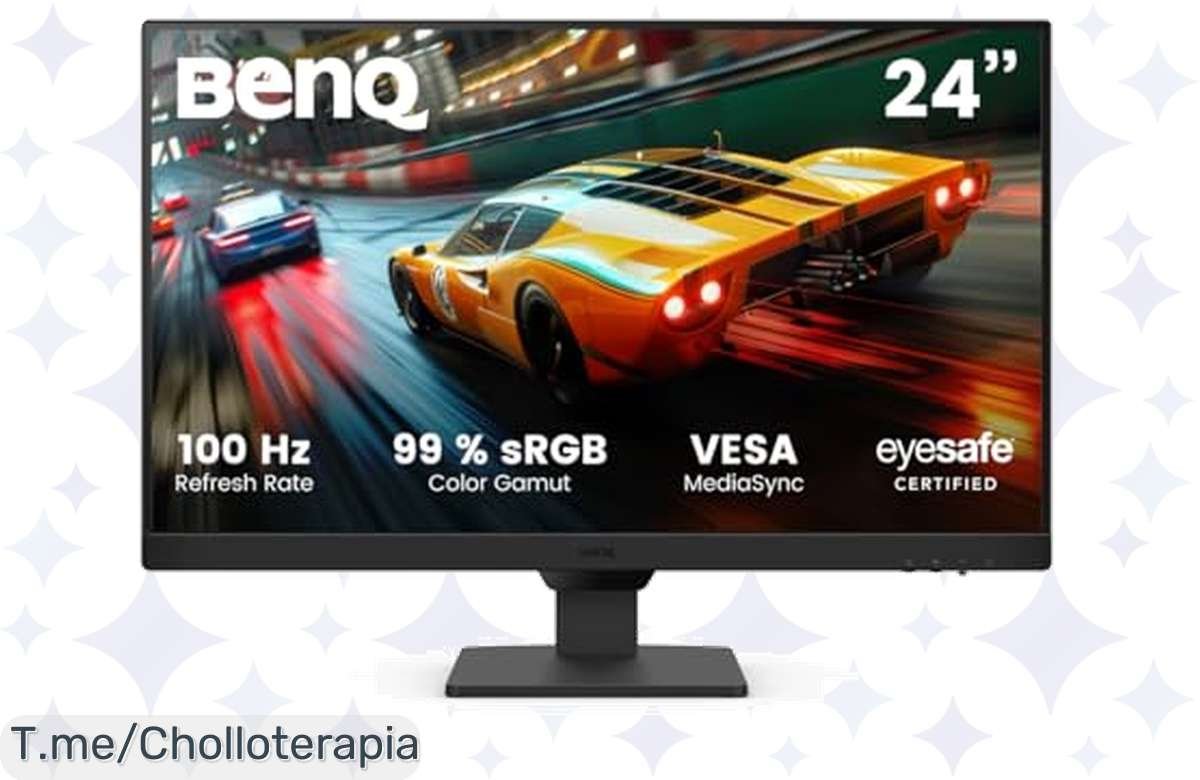 ¡Gangazo BenQ GW2490E 23.8 FHD con protección ocular, precio de locura!