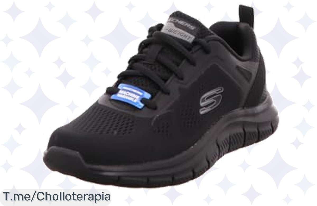 ¡Gangazo en Skechers Track Broader! Zapatillas ligeras y cómodas para entrenar, oferta única.