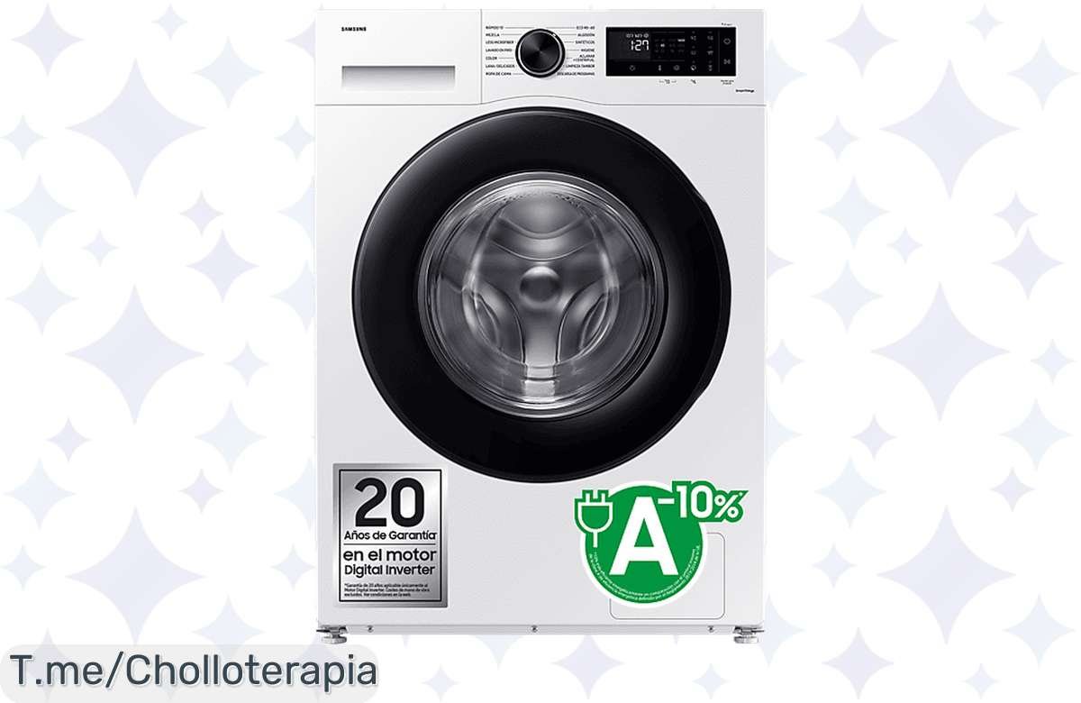 ¡Gangón del Mes: Lavadora Samsung 9 kg EcoBubble™ a Precio de Risa!