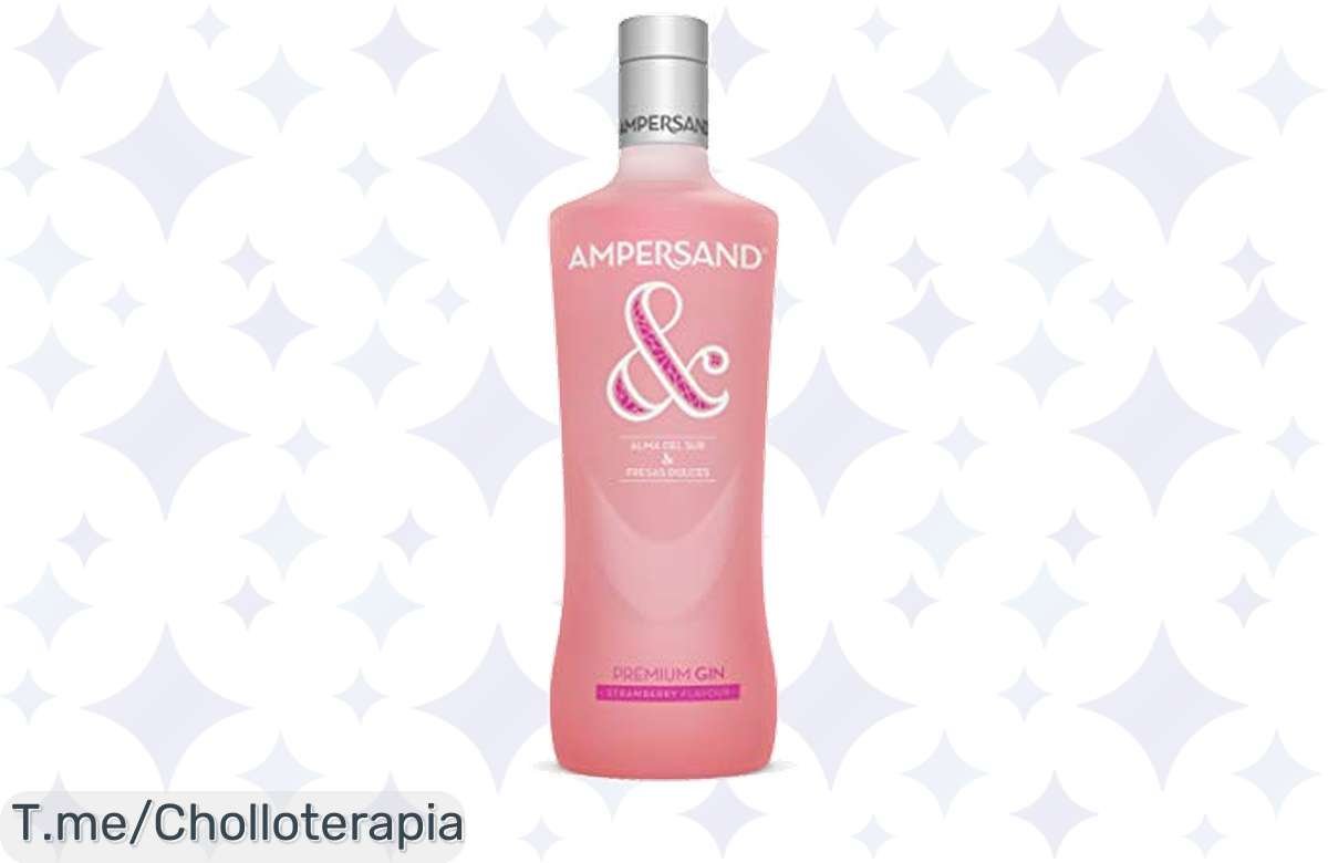 ¡Ginebra Premium de Fresa a Precio de Risa!