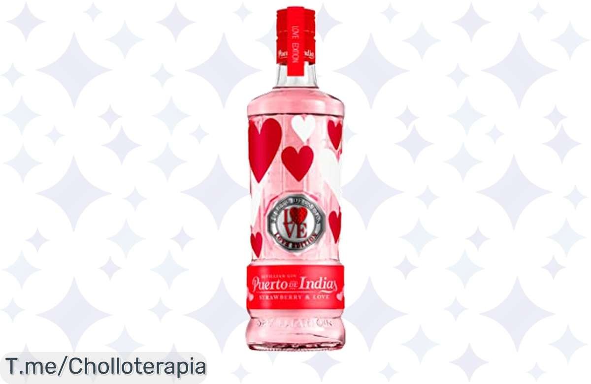 ¡Ginebra de fresa Premium: solo por hoy, llévatela a precio de locura!
