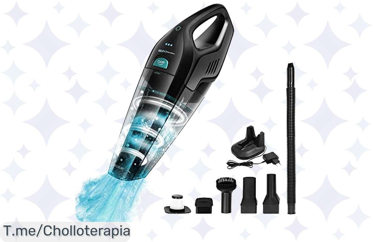 ¡Hazte con el aspirador Cecotec sin cables y olvídate de la suciedad!