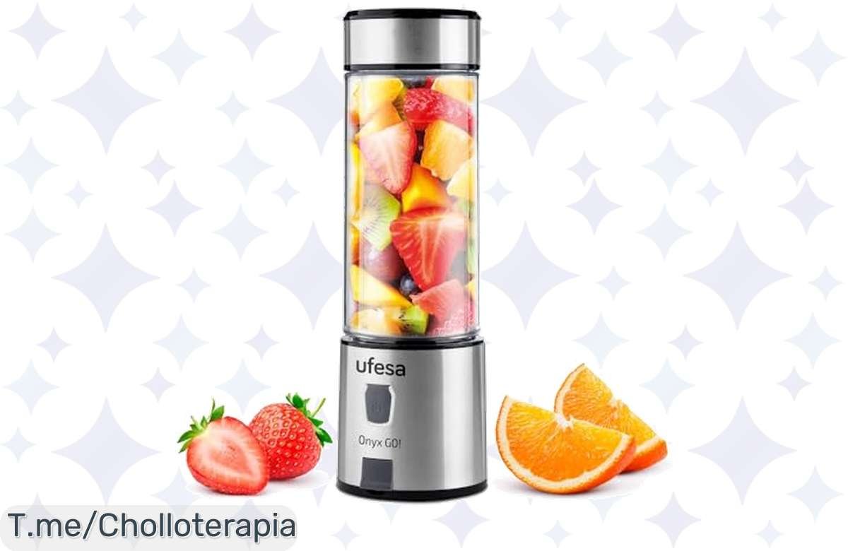 ¡Increíble Oferta! Batidora Ufesa Onyx Go: Potencia y Portabilidad a Precio de Risa