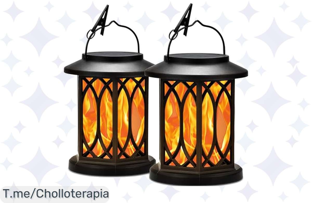 ¡Lámparas Solares LED para Exterior a Precio Regalado!