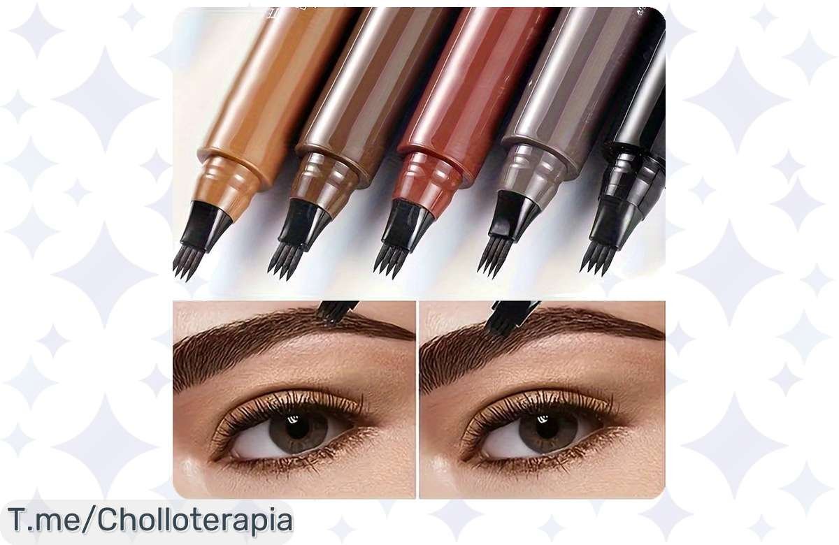 ¡Lápiz de Cejas Líquido Barato, Dura Todo el Día y Resistente al Agua!