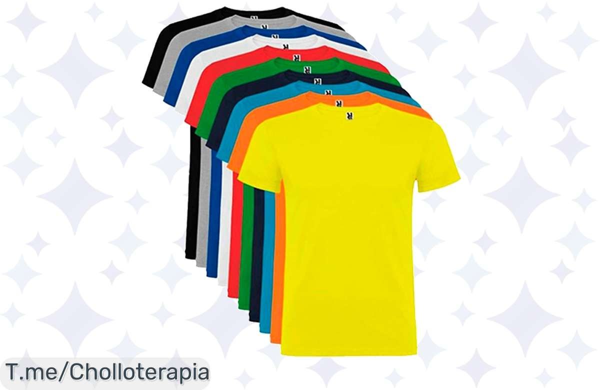 ¡Locura total! 10 camisetas de algodón para hombre a precio de ganga, ¡no te lo pierdas!