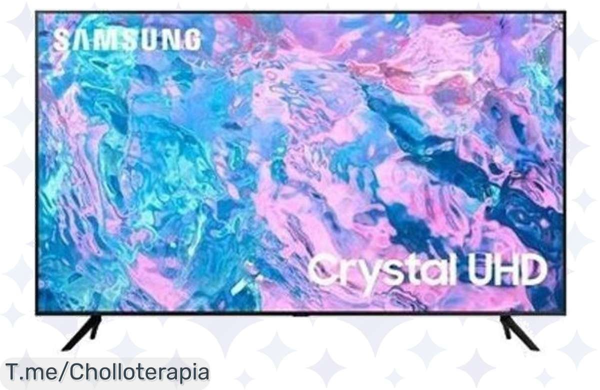 ¡Locura total! TV 4K Samsung a precio de escándalo, no te lo pierdas!