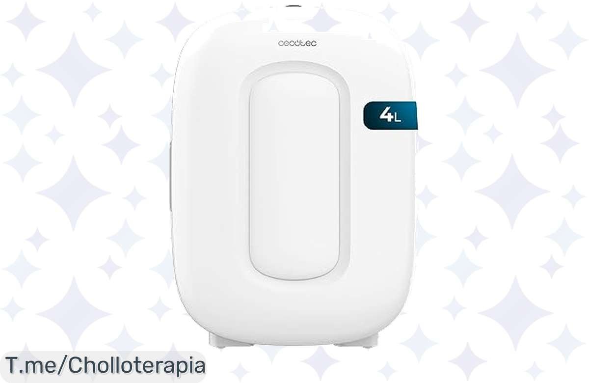 ¡Mega Oferta! Mini Nevera Cecotec de 4L, Frío y Calor hasta 50º, ¡Cómprala Ya!