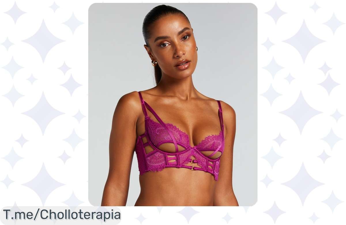 ¡Mega Oferta! Sujetador Longline Monet Morado: Calidad de Lujo a Precio de Risa, ¡Corre por el Tuyo!