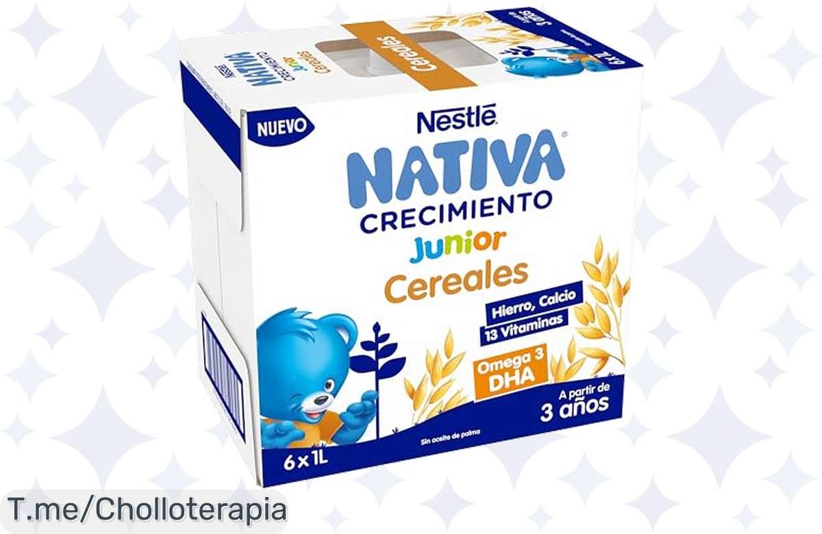 ¡Mega oferta en fórmula Nestlé Junior con Omega 3 y calcio!