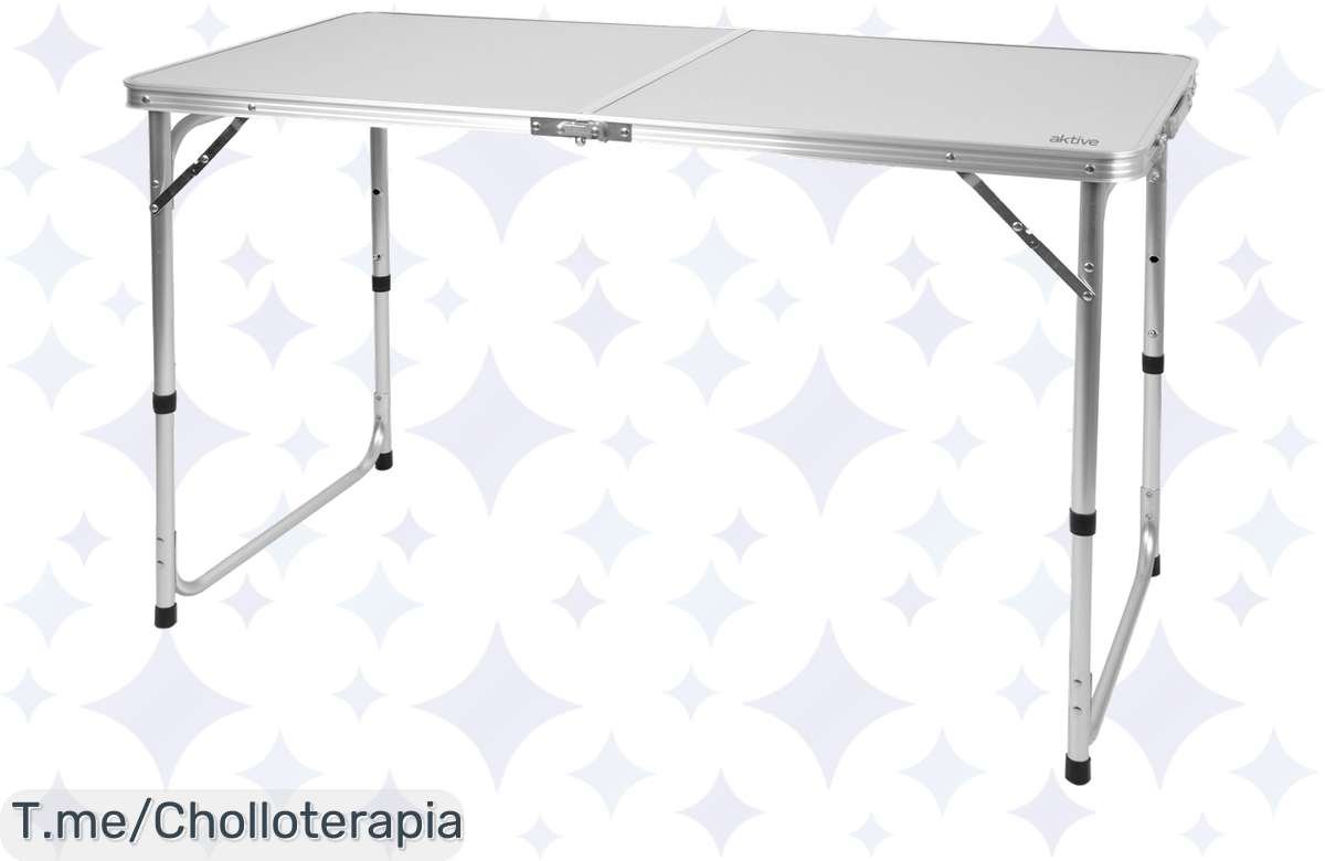 ¡Mesa plegable exterior a precio de risa, solo por tiempo limitado!