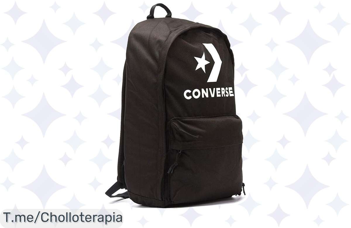 ¡Mochila Converse Barata! Colores Chulos y Entrega en 48 Horas, ¡Aprovecha Ya!