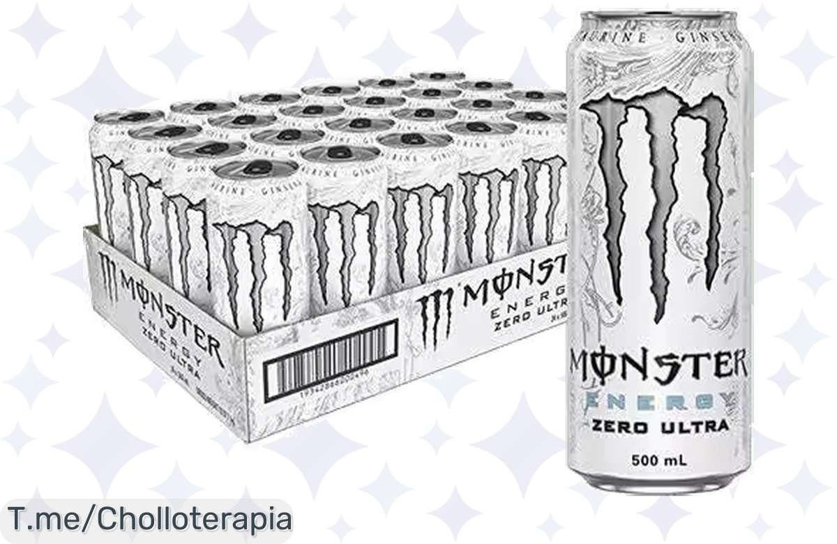 ¡Monster Energy a precio loco! Energía sin parar. ¡Corre!