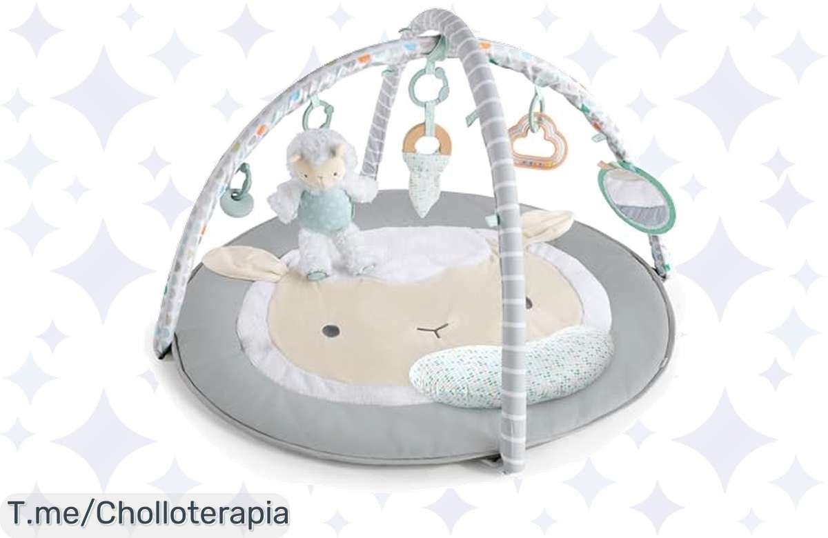 ¡No Dejes Pasar Este Chollo! Manta Sheppy con Juguetes Para Tu Bebé ¡Corre y Compra Ya!
