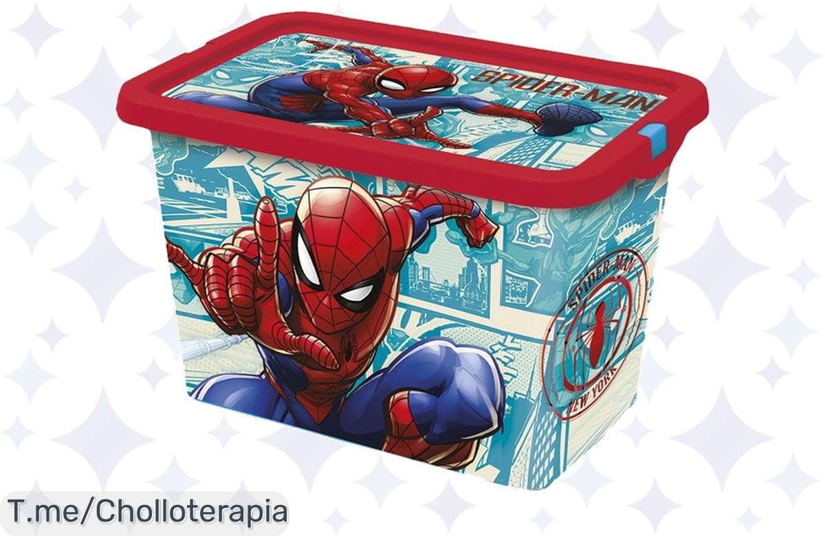 ¡No Dejes Pasar la Caja de Ordenación Spiderman Disney a un Precio Increíble!