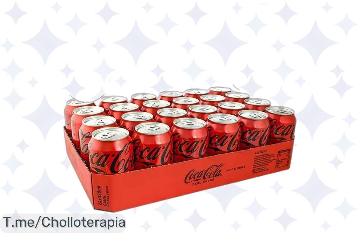 ¡No Esperes Más! 24 Coca-Colas Original y Zero a Precio de Risa