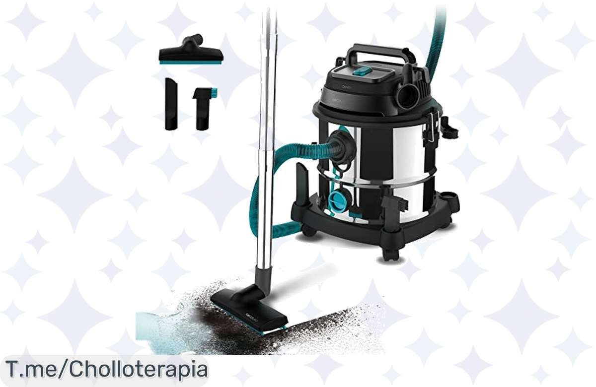 ¡No dejes pasar esta ganga: aspirador 1400 W con filtrado top a precio increíble!