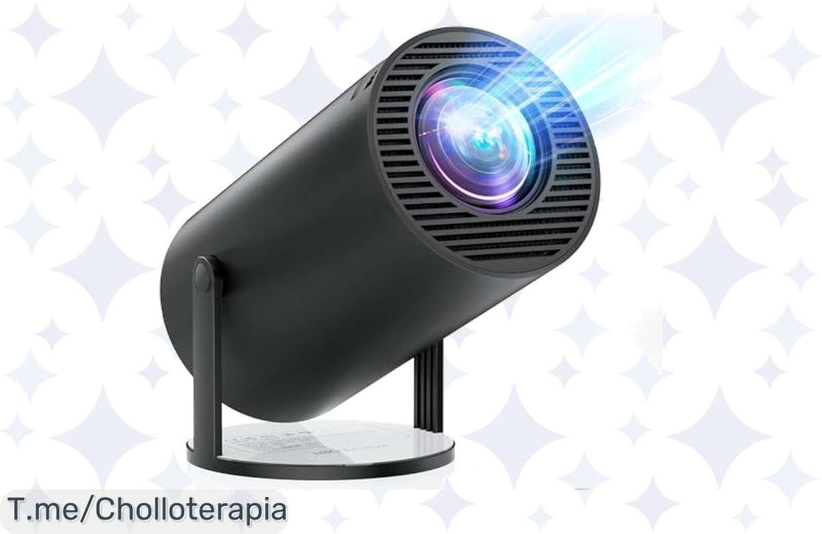 ¡No te pierdas el chollazo del Mini Proyector 4K!