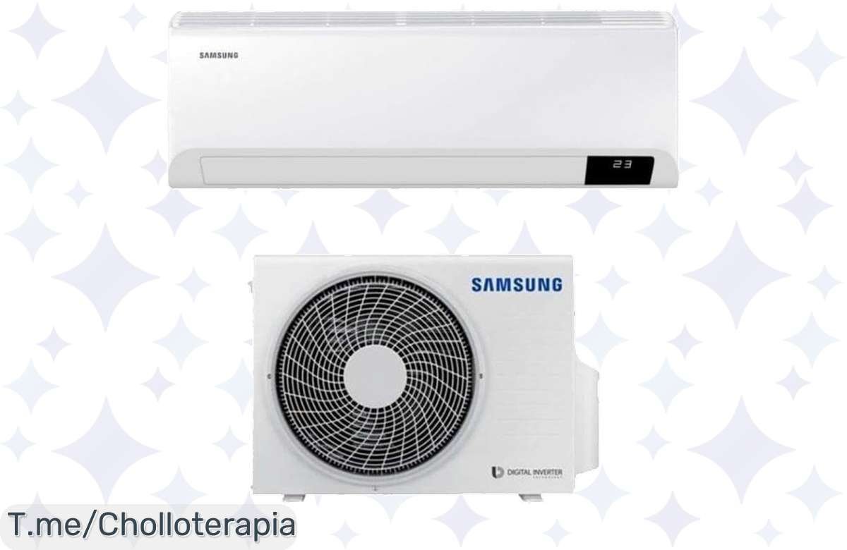 ¡No te pierdas este ofertón en aire acondicionado Samsung con bomba de calor a precio de ganga!