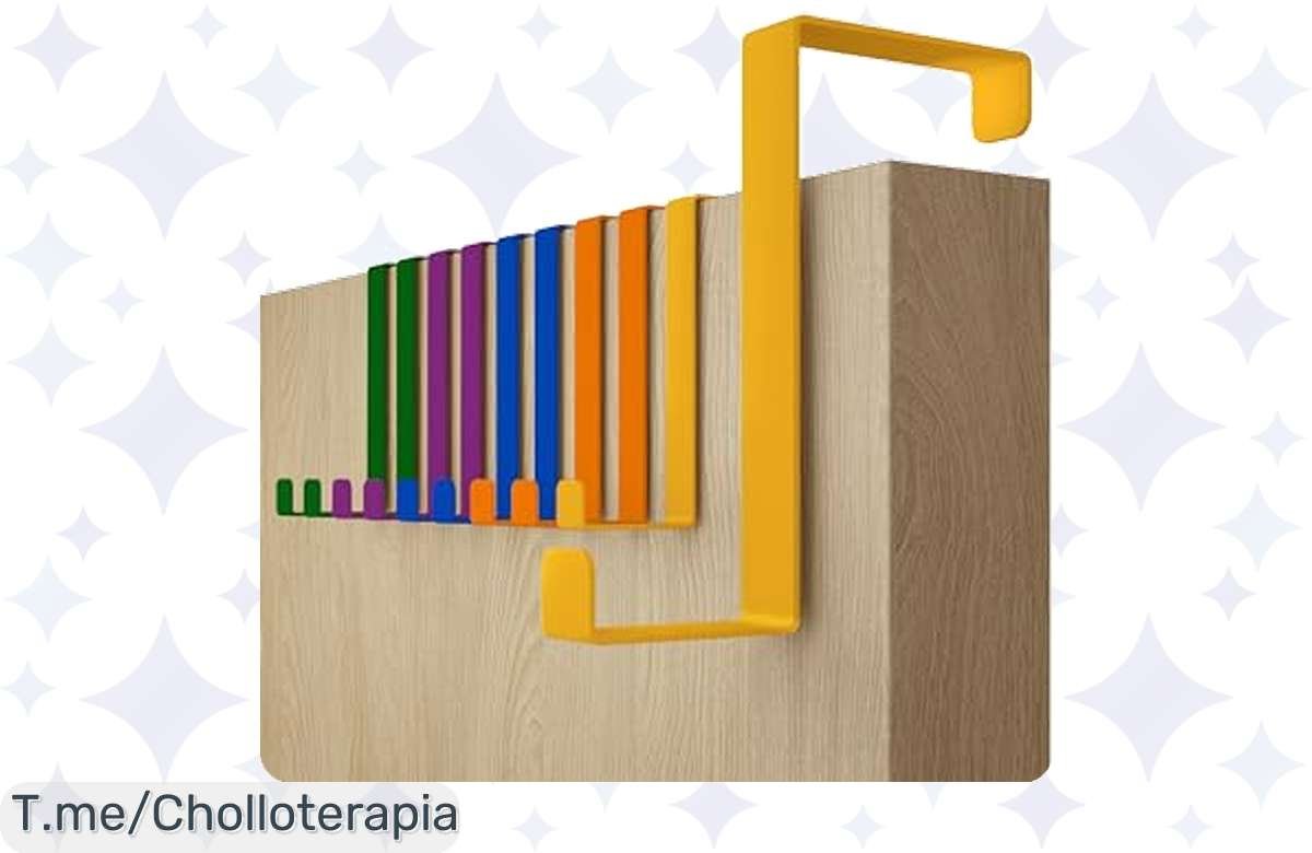 ¡Oferta Flash! 10 Super Ganchos para Tu Puerta a Precio Ridículo Ordena Tu Closet Hoy