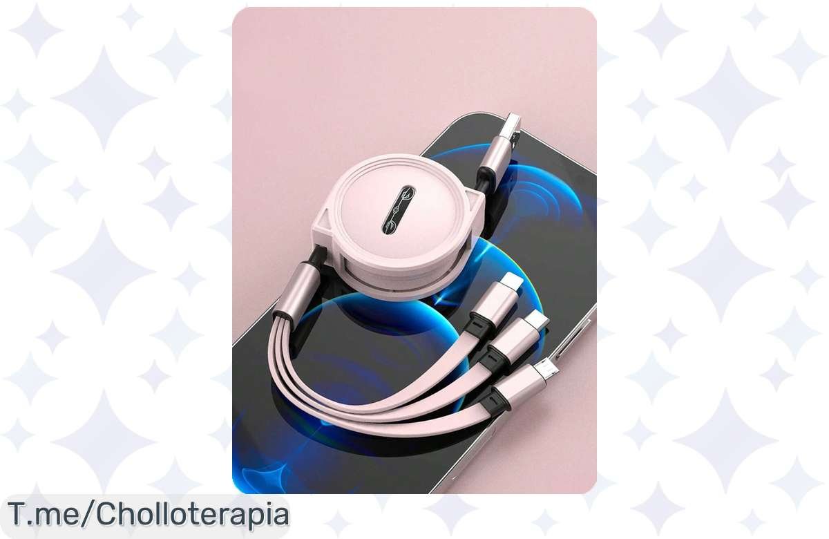 ¡Oferta Flash! Cable 3 en 1 ultra rápido, ¡últimas unidades!