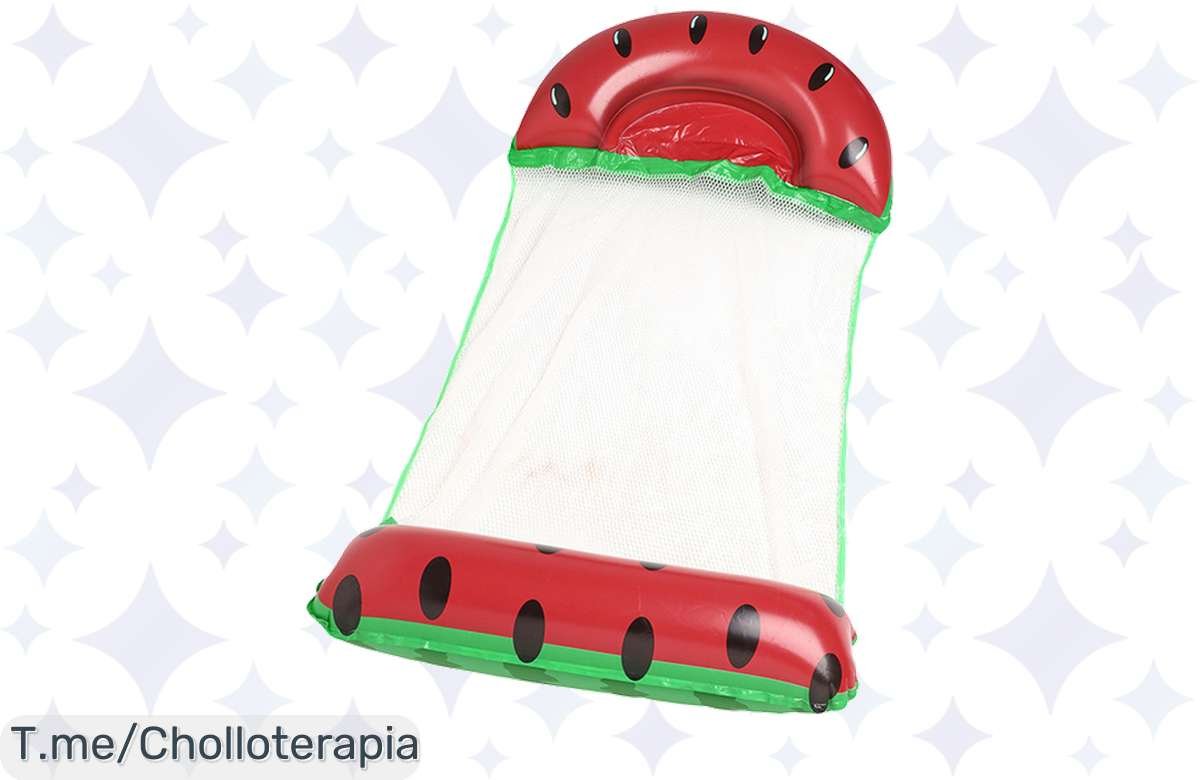 ¡Oferta Flash! Hamaca Inflable de Verano Ultra Barata – Sé el Rey del Agua Hoy!