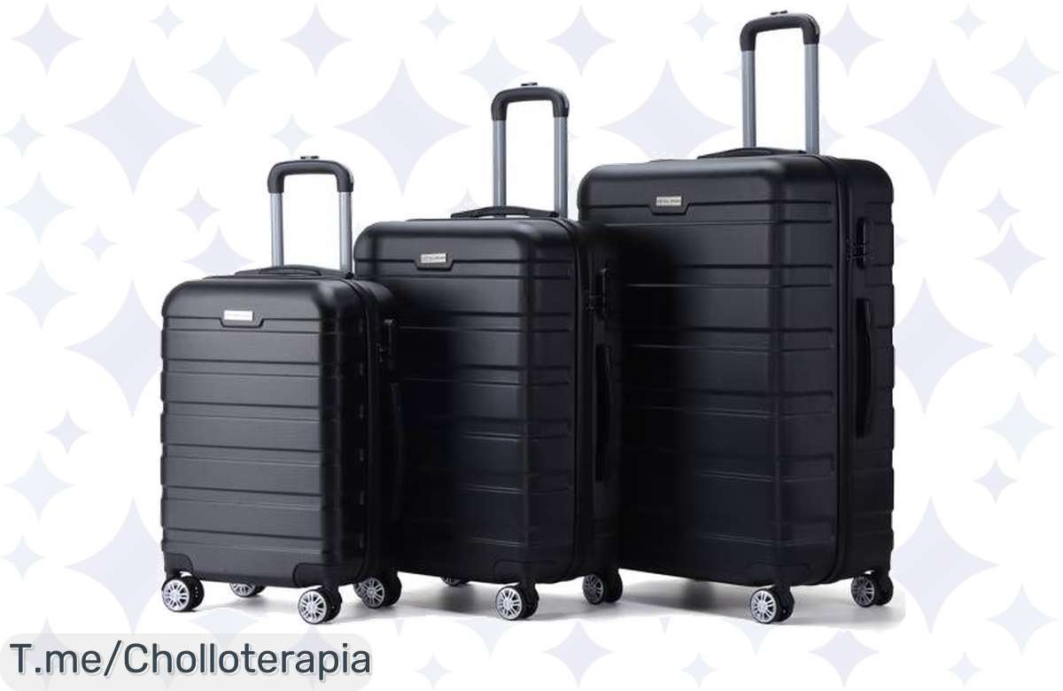 ¡Oferta Flash! Set de 3 Maletas VERTICAL STUDIO Trelleborg a Precio de Locura