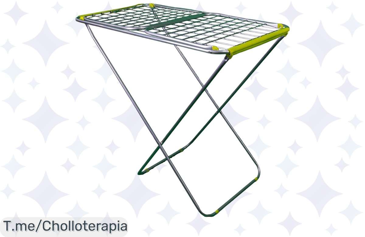 ¡Oferta Flash! Tendedero Plegable 20m con 20 Pinzas Gratis – ¡Corre que vuelan!