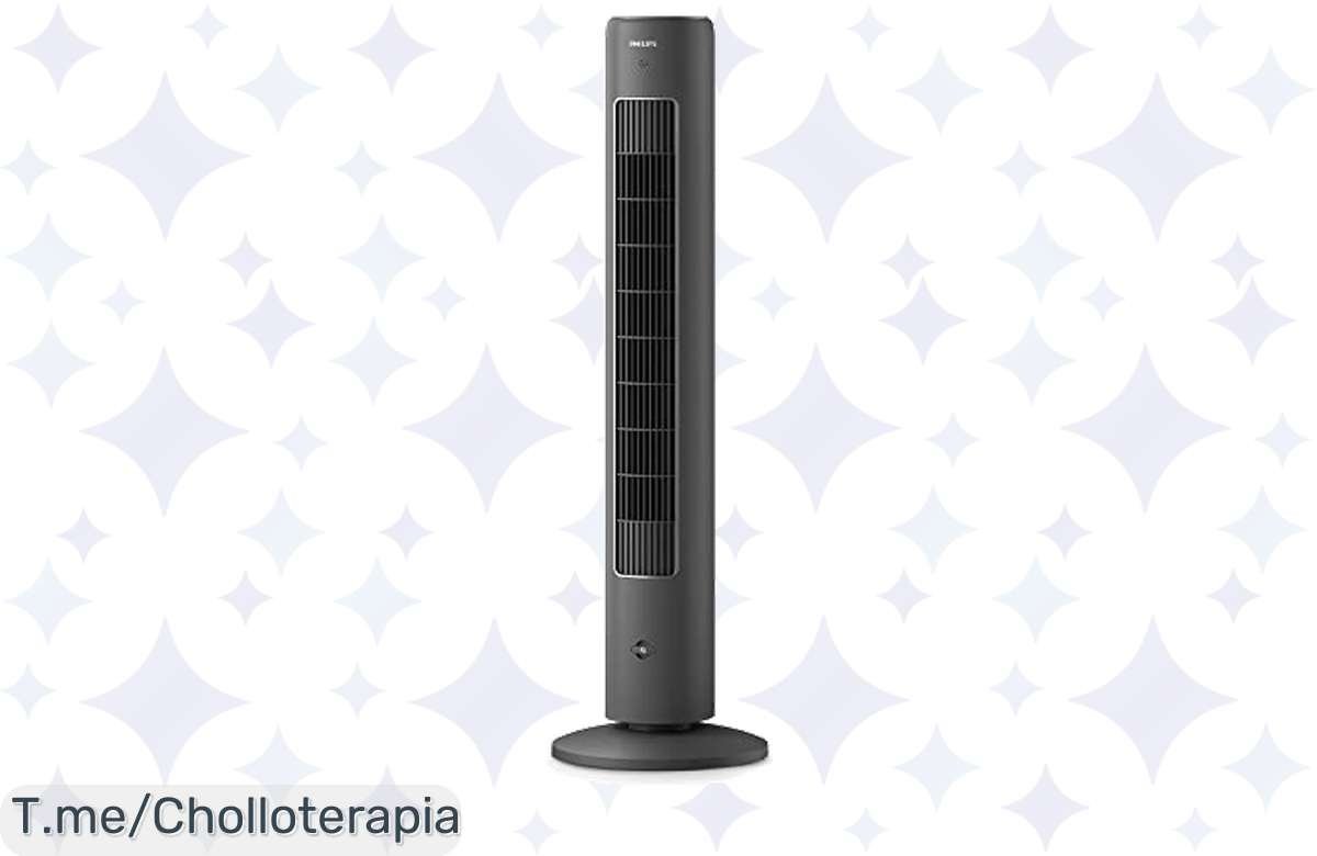 ¡Oferta Flash! Ventilador de Torre PHILIPS: Estilo y Silencio a Precio de Locura, ¡Corre!