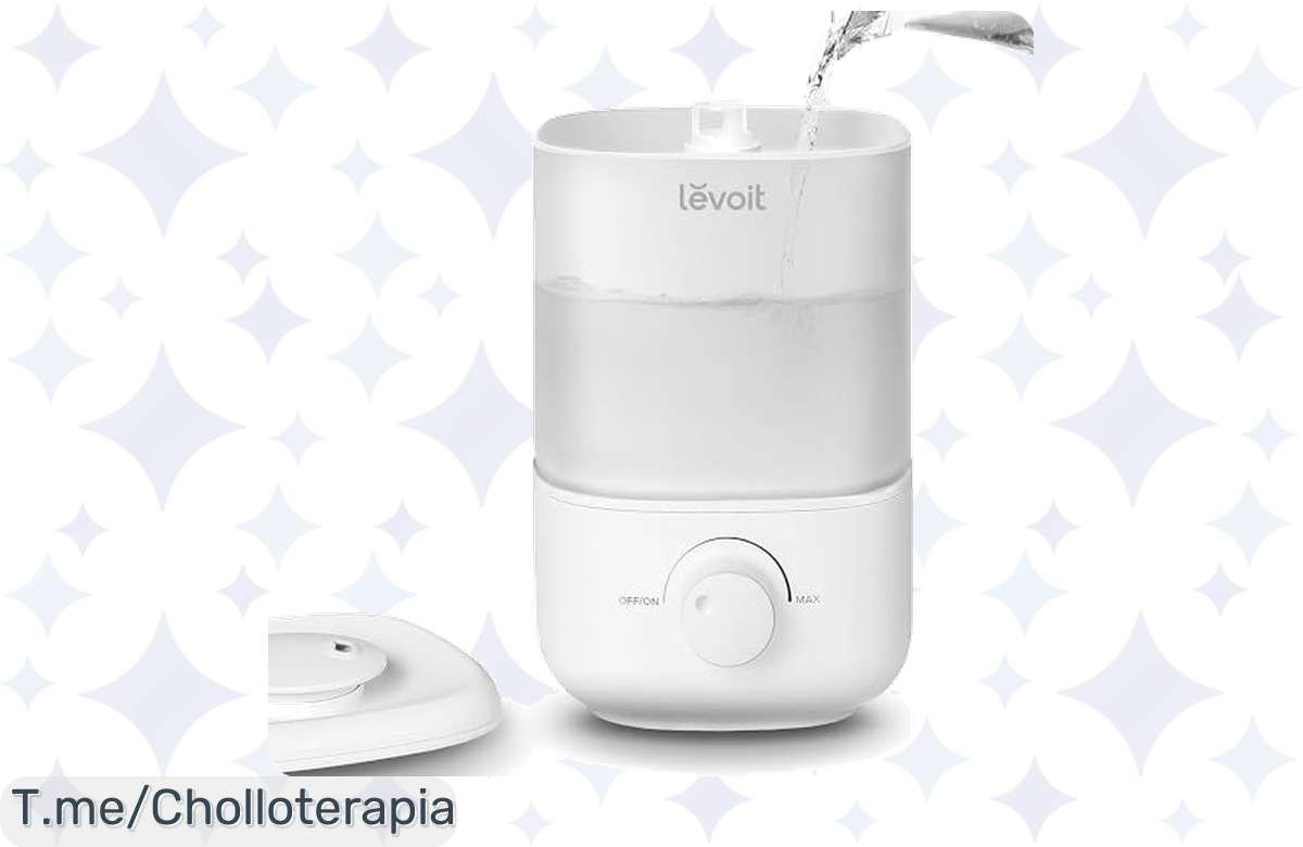 ¡Oferta Impresionante! Humidificador LEVOIT para Bebés: Aire Puro y Tranquilo, ¡Solo por Poco Tiempo!