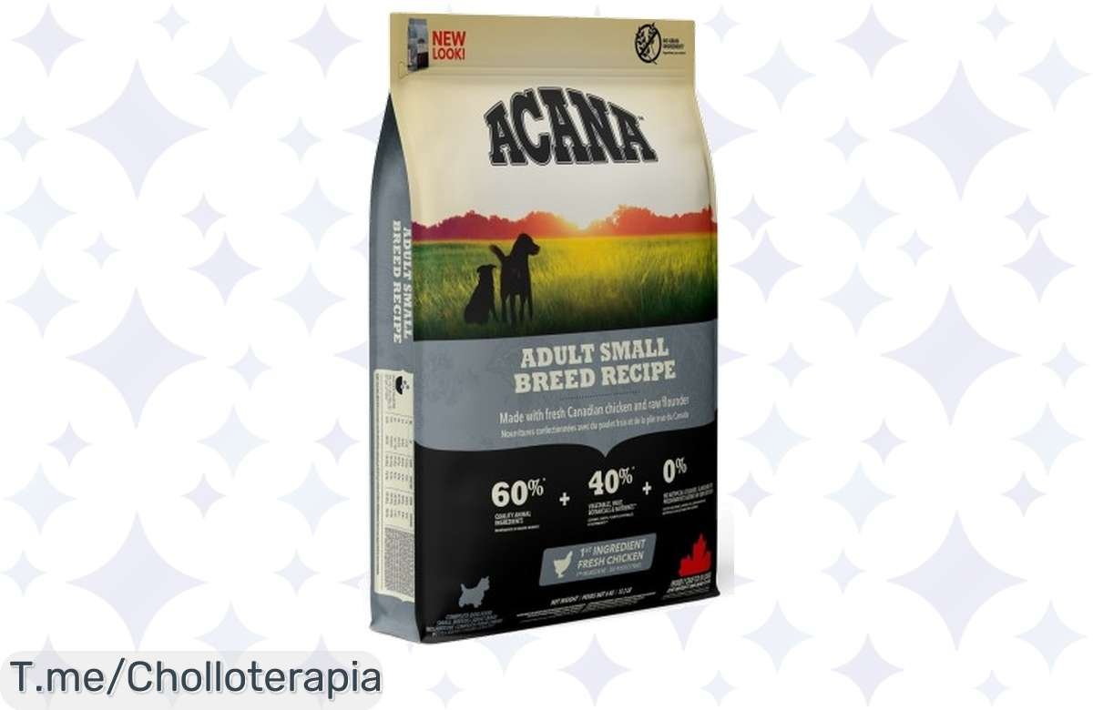 ¡Oferta Loca! Acana Small Breed 6 Kg a Precio Risa, ¡Nutrición Top para tu Peludo! No te lo pierdas.