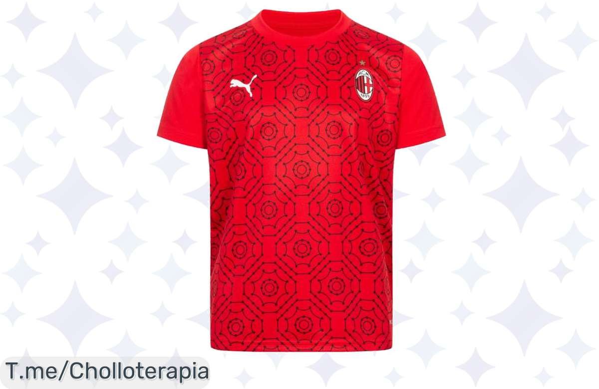 ¡Oferta Loca! Camiseta A.C. Milan PUMA Niño a Precio Increíble, ¡Corre!