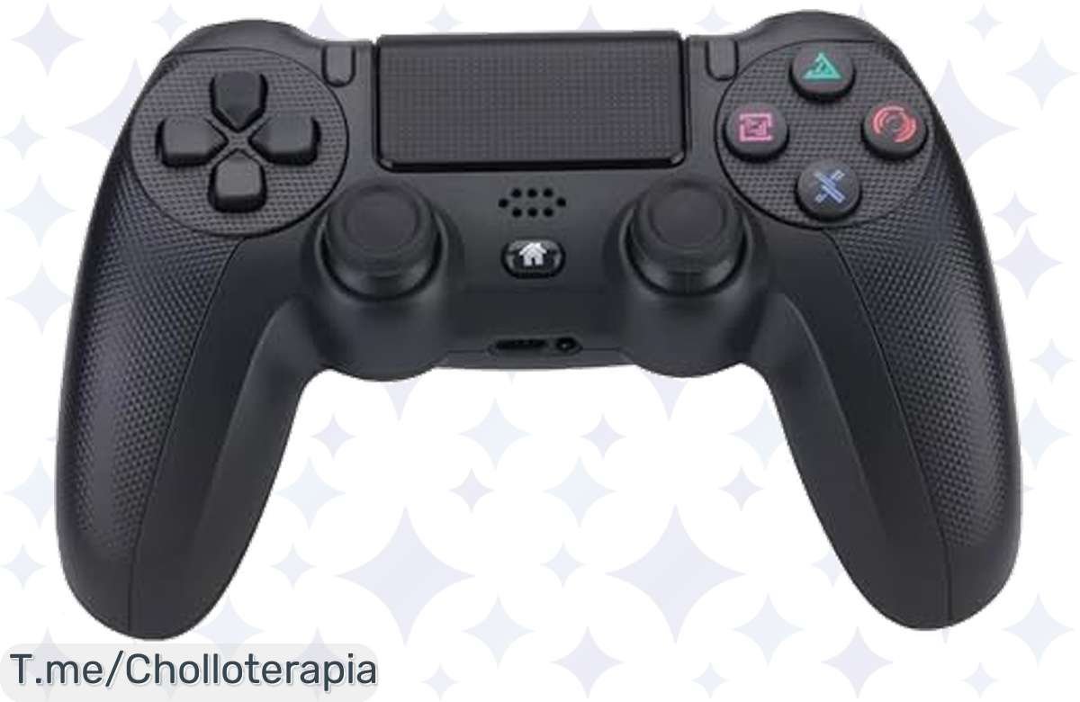 ¡Oferta Loca! Mando Wireless para PS4, PS3, PC y Móvil con Descuento Increíble