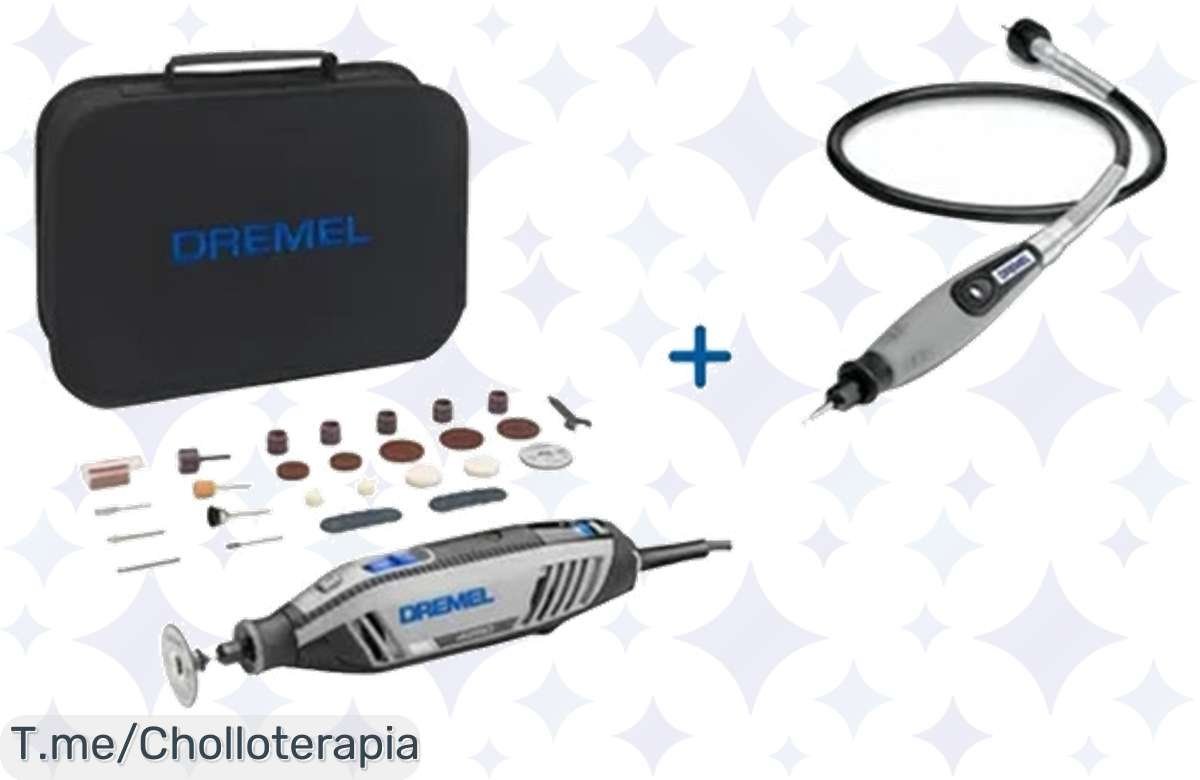 ¡Oferta Loca! Mini Herramienta DREMEL 4250 Tirada de Precio + 35 Accesorios ¡Corre!