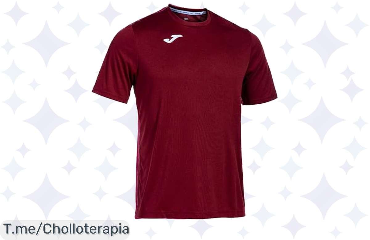 ¡Oferta Relámpago! Camiseta Deportiva Joma para Hombre, Transpirable y Tira Precio!